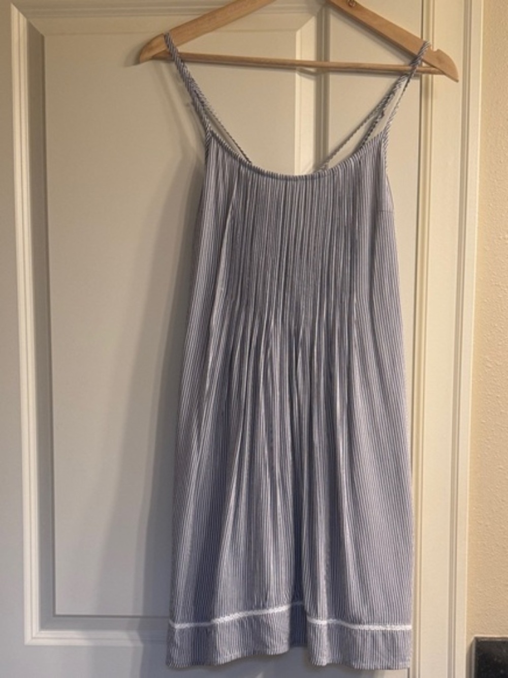 Striped Sleeveless mini Dress